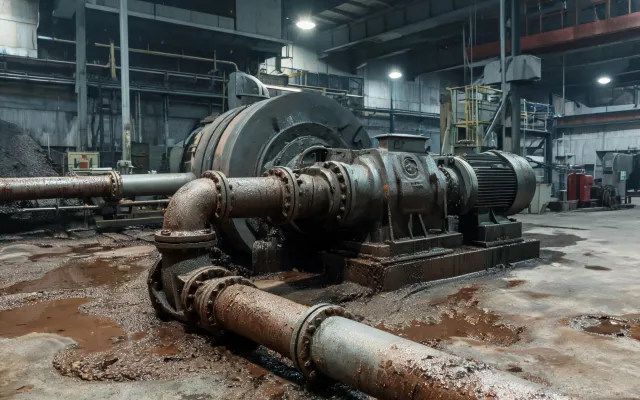 SAG mill discharge slurry pump