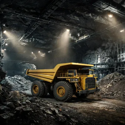 underground mining truck